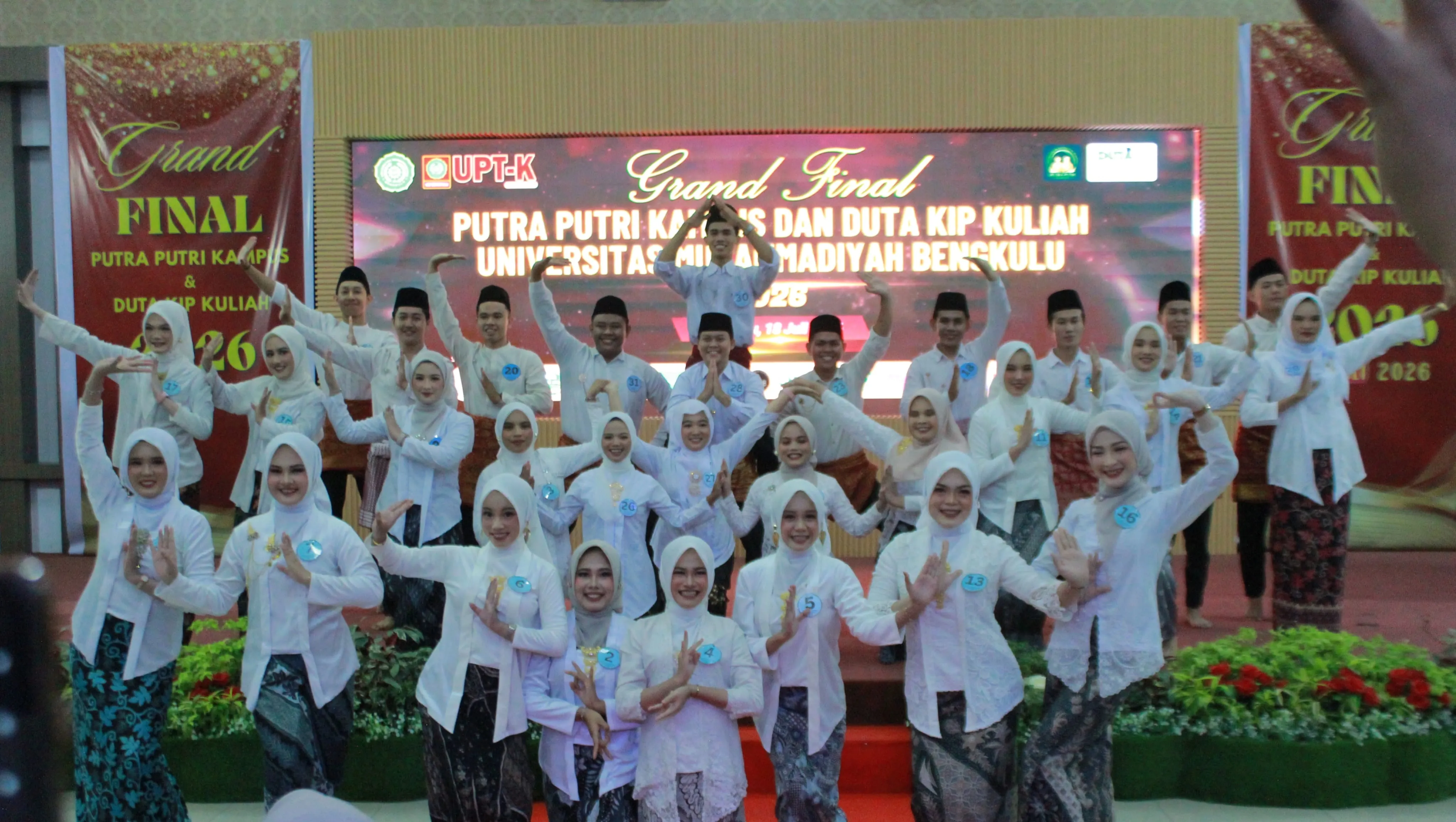 Grand Final Putra Putri Kampus UMB Berlangsung Meriah, Juara Dapat Voucher Umrah Rp 5 Juta